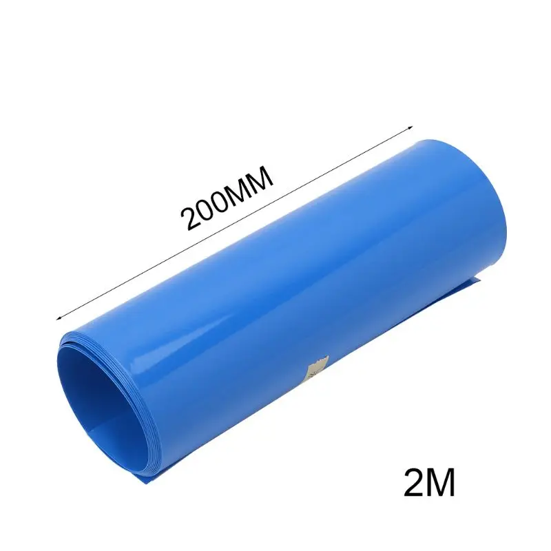 

Lithium Li-ion Battery Heat House Shrink Tube Wrap Skin 14500 18650 26650 PVC Shrinkable Film Tape Sleeves AXYF