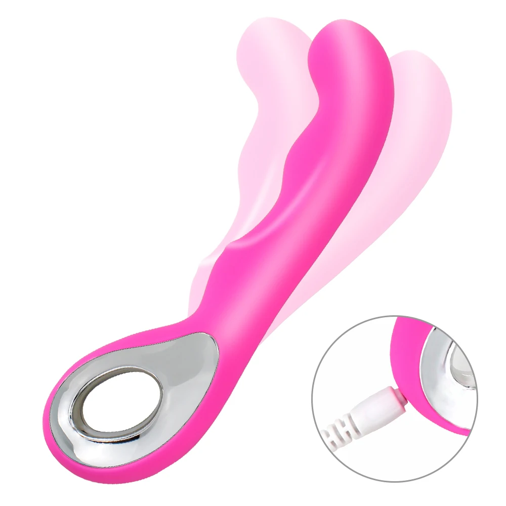 G-spot вибратор Вибрирующая палка волшебная палочка Перезаряжаемые клитора