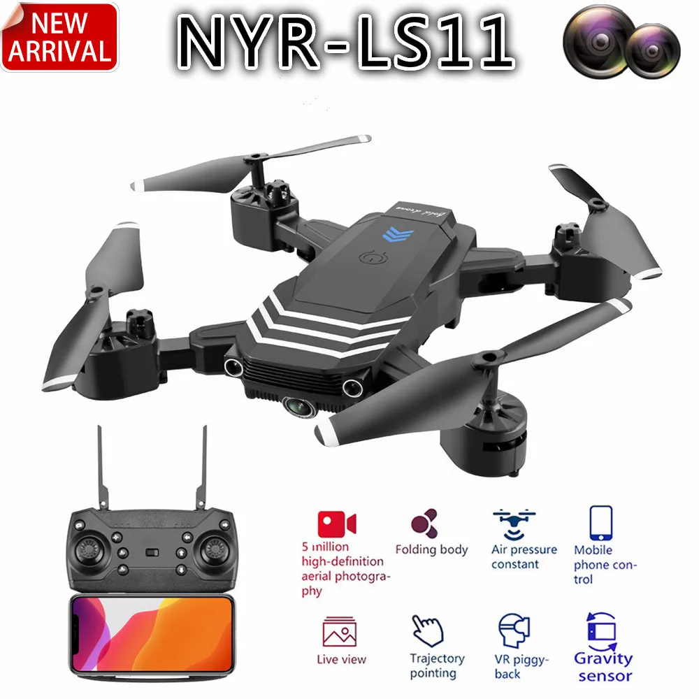 

NYR 2020 New RC drone with camera 4K HD 1080P mini foldable dron FPV Wifi quadrotor drones for Children toys gift 25 minutes