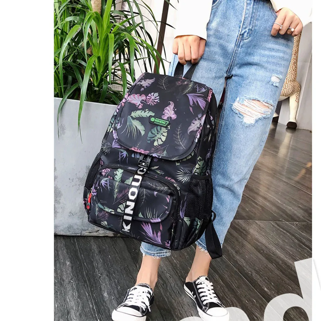 Aelicy Brand Anti-theft Nylon Backpack Female Brand Designer School Bag For Teenager Waterproof Travel Large Capacity Backpacks