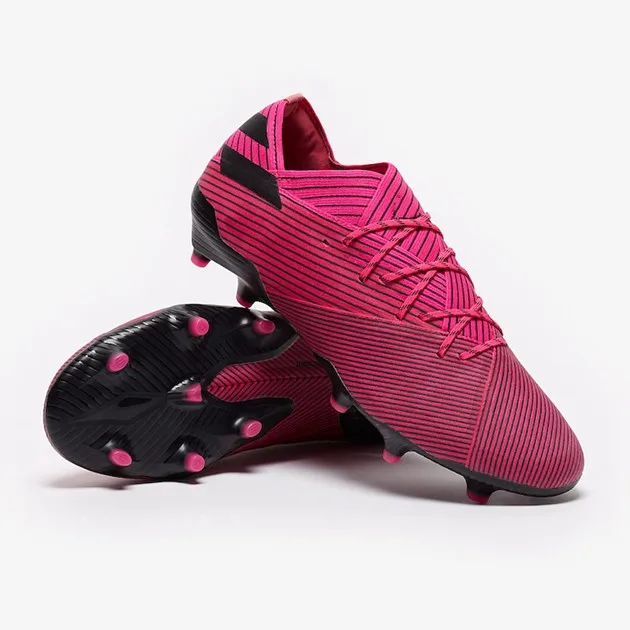 Мужские высокие футбольные бутсы Nemeziz Messi 19+ FG Футбольная обувь футбольные бутсы olarize Pack Hardwired Dark Script 302 Redirect Pa - Цвет: 6