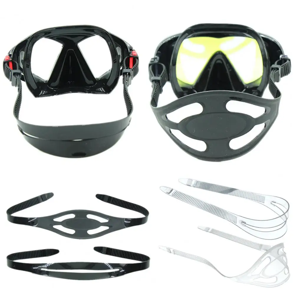 Silicone Universal Diving Mask Strap Cover Replacement Hair Protector