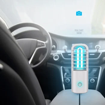 

UV Disinfection Lamp for bactericidal Ultraviolet light UVC Germicidal Sterilization kill mites Deodorizer Ozone Lamp For Car