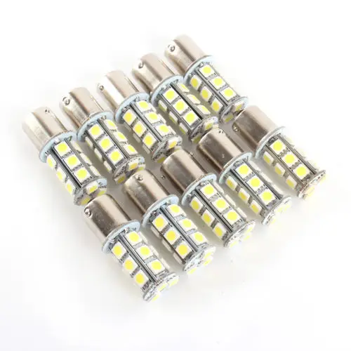 DOXINGYE светильник шт. 12 В 1156 BA15S 5050 18SMD светодиодный белая лампа для автомобиля RV