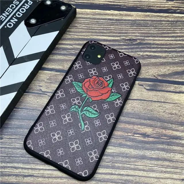 snake GG soft case for iphone 12 MINI 11 pro x xs max xr 8 7 6 6s plus SE 2 silicon phone cover 3d Relief rose coque fundas capa A