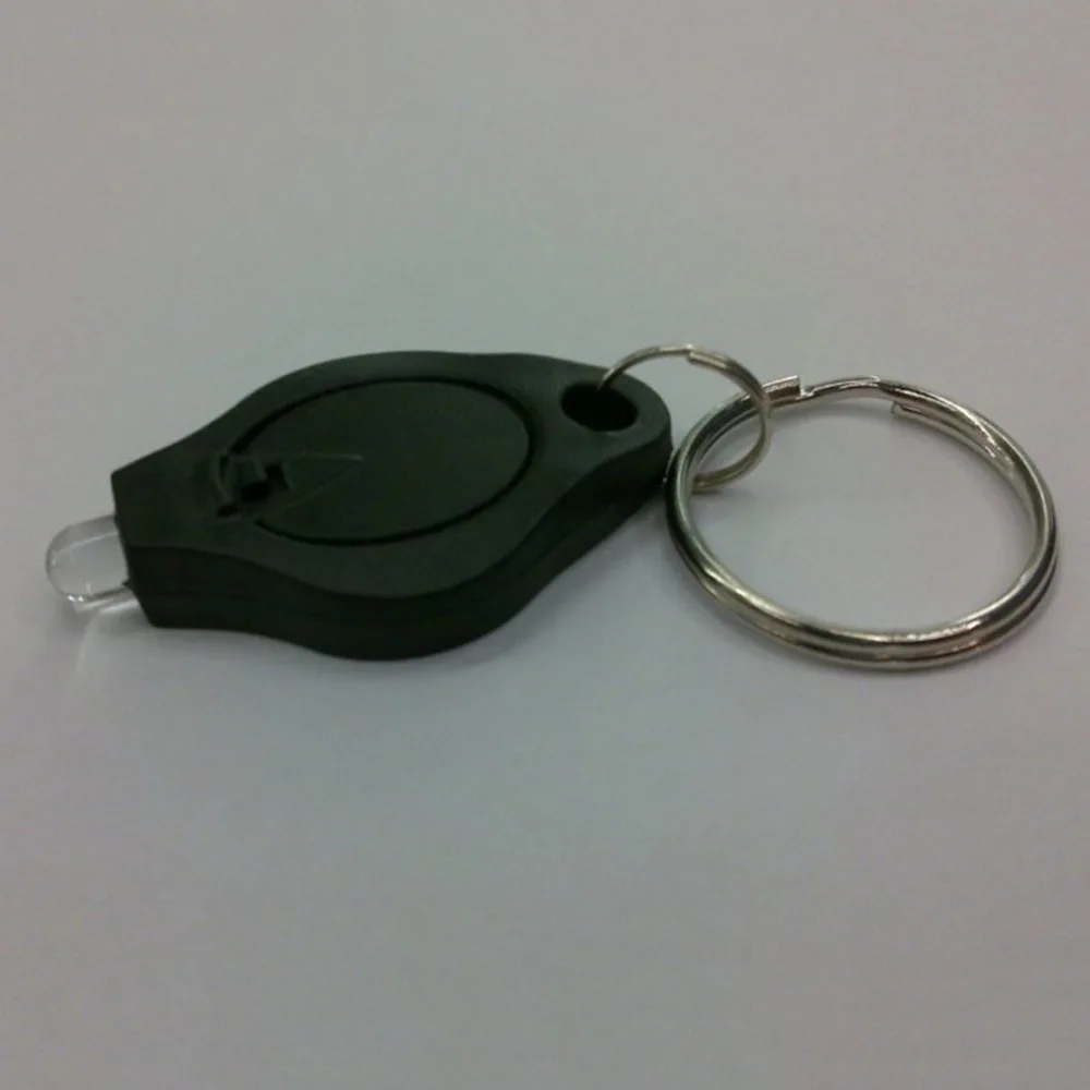 2019 Portable Mini Size Keychain Squeeze Light Micro LED Flashlight Torch Outdoor Camping Emergency Key Ring Light