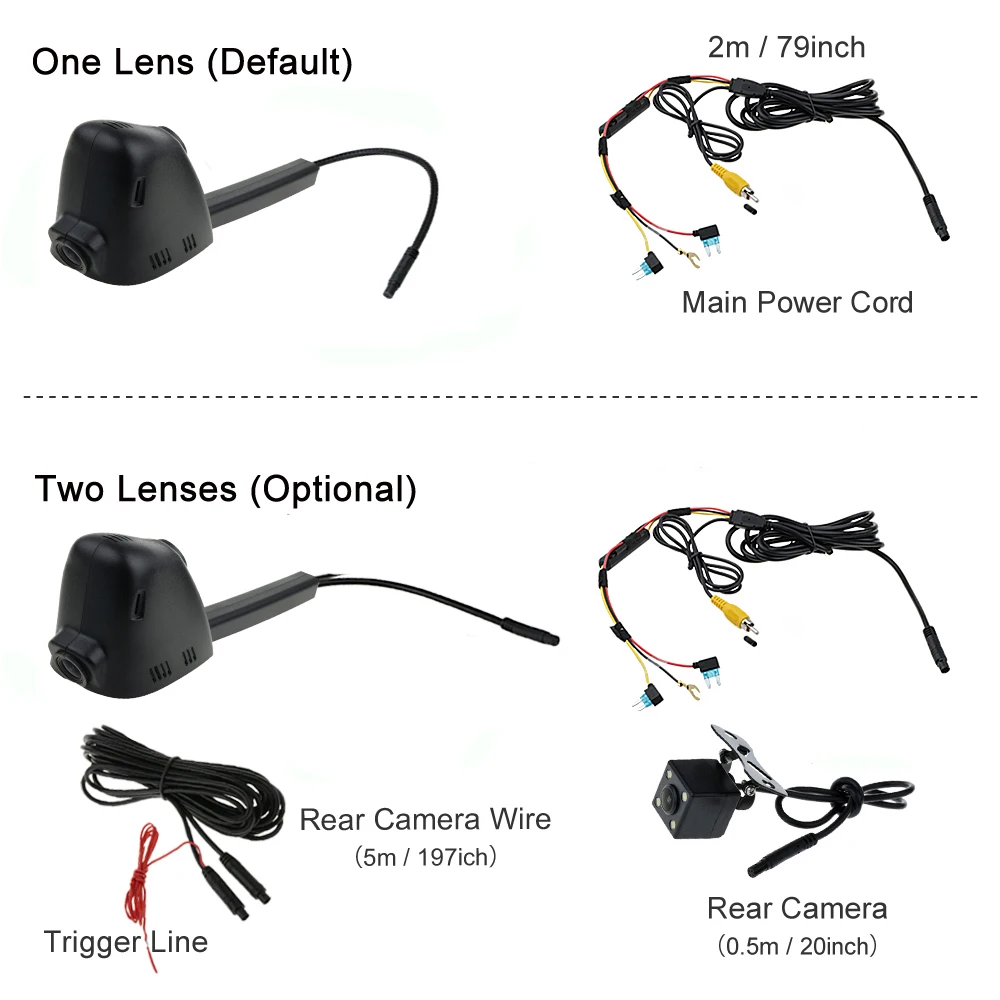 Автомобильный регистратор DVR видеорегистратор Камера цифровая камера с Wi-Fi для видео Регистраторы для peugeot 308 GTi T9 2013