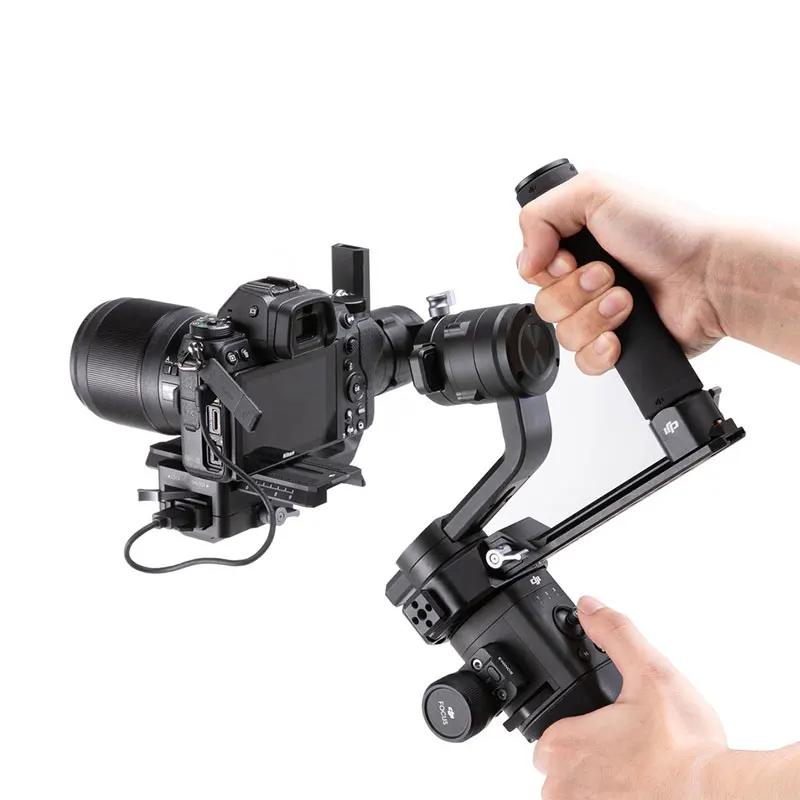 DJI Ronin S ручка переключателя двойная ручка регулируемая ручка положения быстросъемный идеально подходит для съемки под низкими углами совершенно