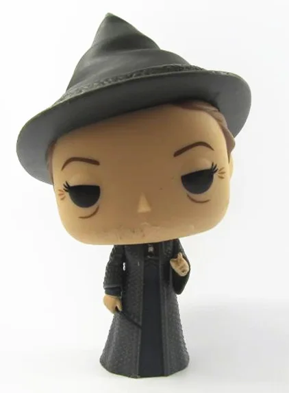 Funko pop Гарри Поттер Гермиона Снейп Невиль Рон Добби Луна Джордж Альбус Виниловая фигурка Коллекционная модель игрушки - Цвет: Оранжевый