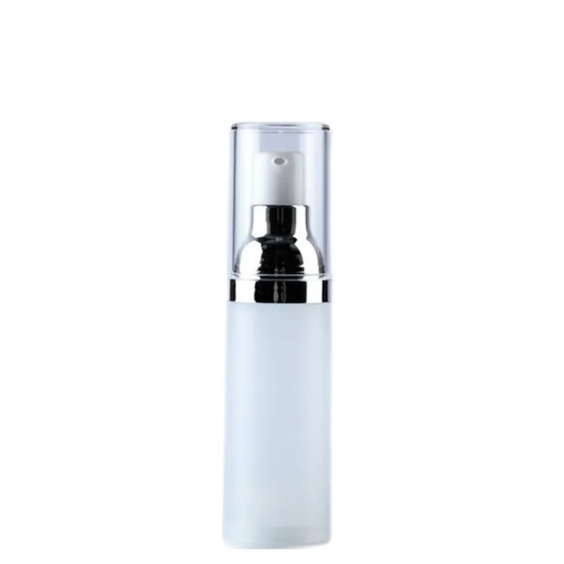 

Empty Airless Bottle 20ml 30ml Plastic Airless Pump White 50ml Plastic Airless Bottle Cosmetic Emulsion Lotion Pump 30pcs/Lot