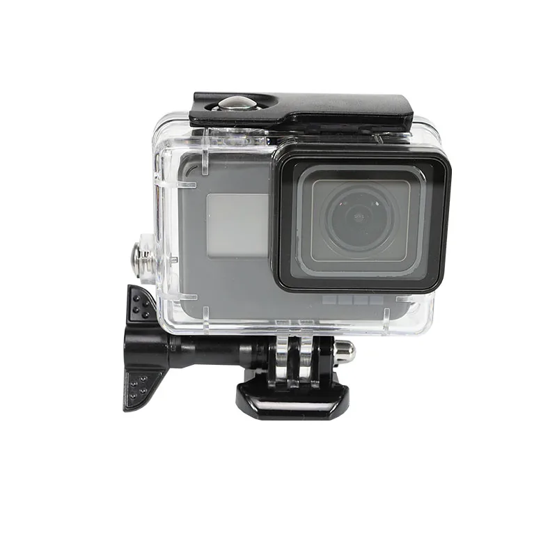 Waterproof Case 45 м подводный водонепроницаемый корпус+ цветной фильтр для объектива для GoPro Hero 5 6 7 Black camera go pro Аксессуары - Цвет: Waterproof Case