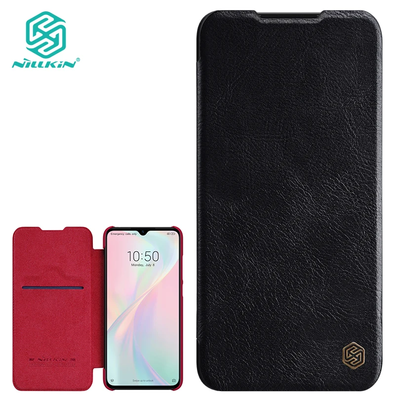 

Nillkin Leather Case for Xiaomi Mi CC9 Qin Series Flip Cases Luxury Phone Bags Back Cover