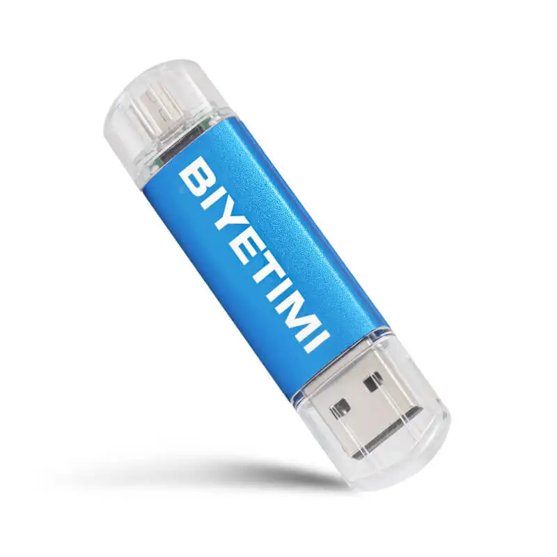 USB флеш-накопитель Biyetimi, высокоскоростная кожаная сумка, OTG 8 ГБ, 16 ГБ, 32 ГБ, флеш-накопитель, карта памяти USB, флешка для смартфона