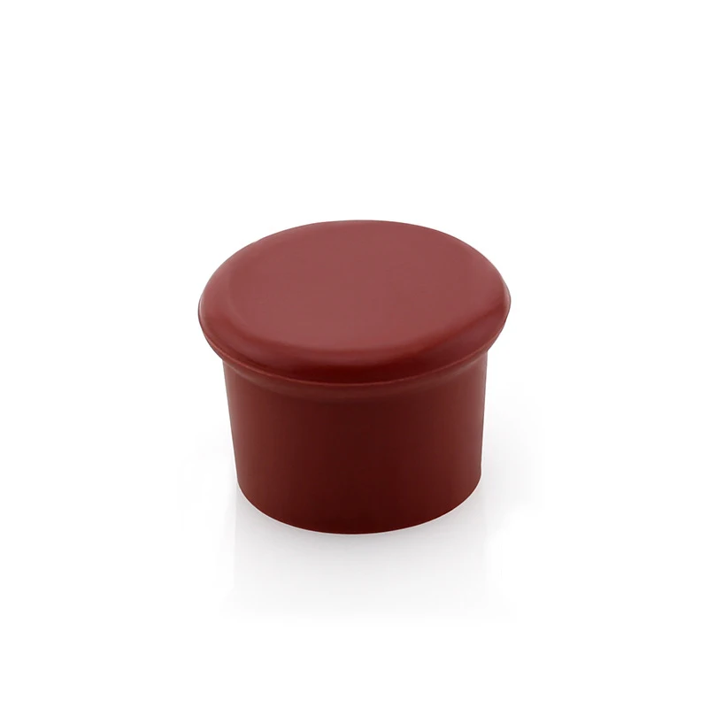 coffe Candy-colored пробка для вина пищевой силиконовый чехол для сохранения свежести бутылка приправы пробка пиво герметизация кухонный барный инструмент - Цвет: coffe