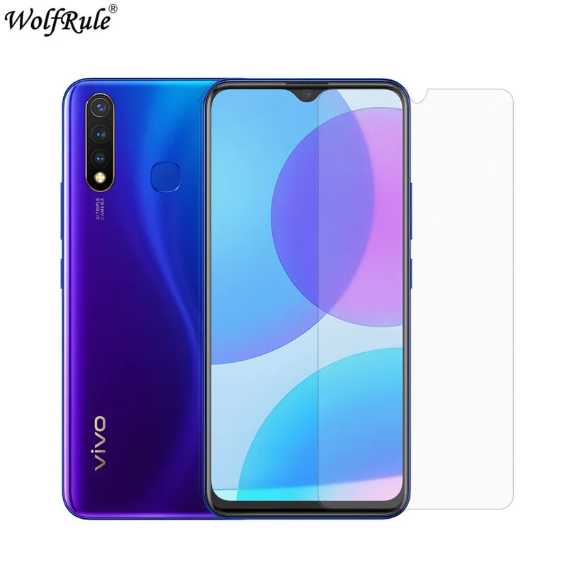 2 шт стекло для Vivo U3 Защита экрана закаленное Y5S/U3/Y19 2.5D пленка против царапин 6 53&quot
