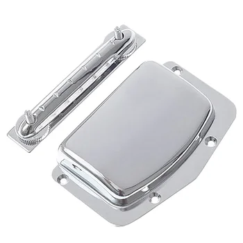 

Adjustable Fixed Electric Guitar Bridge Cover for Teisco Harmony Kay & Imports (Chrome)