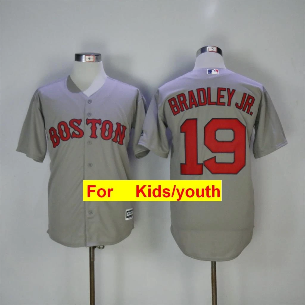 Youth Boston Mookie Betts Xander Bogaerts J.D. Martinez Andrew Benintendi Chris Sale Jackie Bradley Flex& Cool Base Jersey - Цвет: Розовый