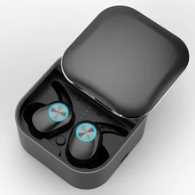 TWS T2 Pods Binaural Bluetooth 5,0 наушники беспроводные наушники HiFi Стерео шумоподавление Водонепроницаемая гарнитура 3,5 h время музыки