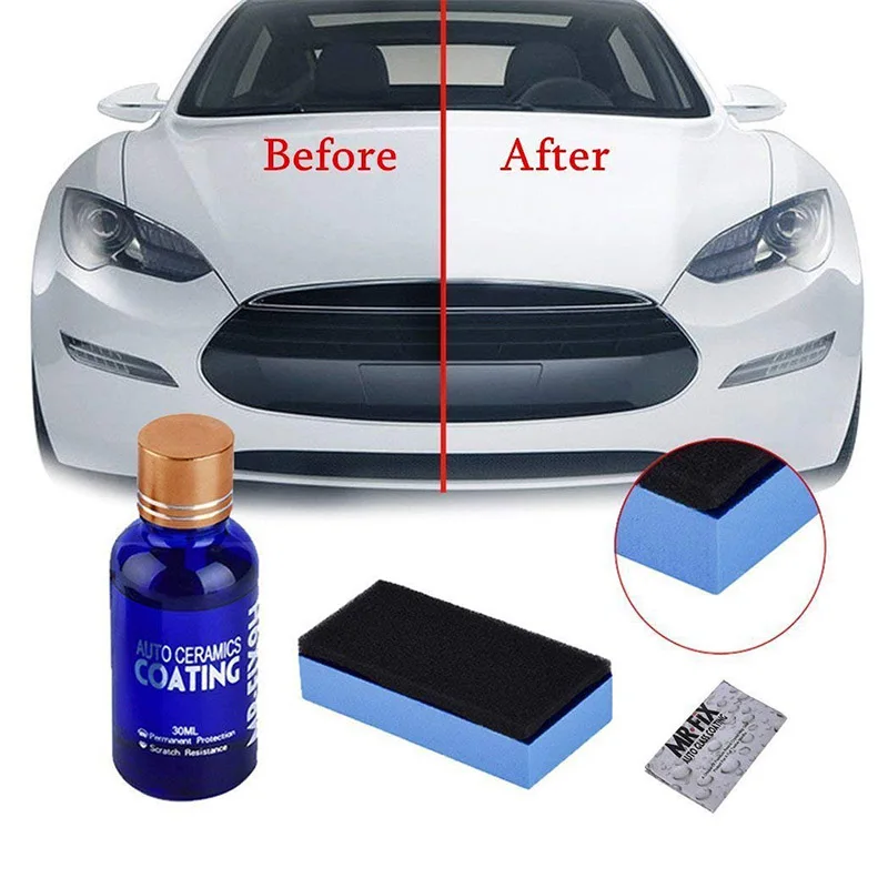 Mr fix 9H Полироль против царапин для автомобиля, жидкое керамическое покрытие для автомобиля, автохимия, стекло, покрытие для краски, супер гидрофобное покрытие стекла