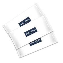 100 шт новое независимое обернутое влажное бумажное полотенце одноразовые нетканые пакеты портативные салфетки для рук