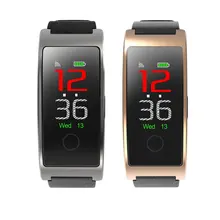 CK11C IP67 impermeable Smartband Bluetooth 0,96 IPS pantalla a Color pulsera inteligente podómetro deportivo moda reloj Monitor de ritmo cardíaco