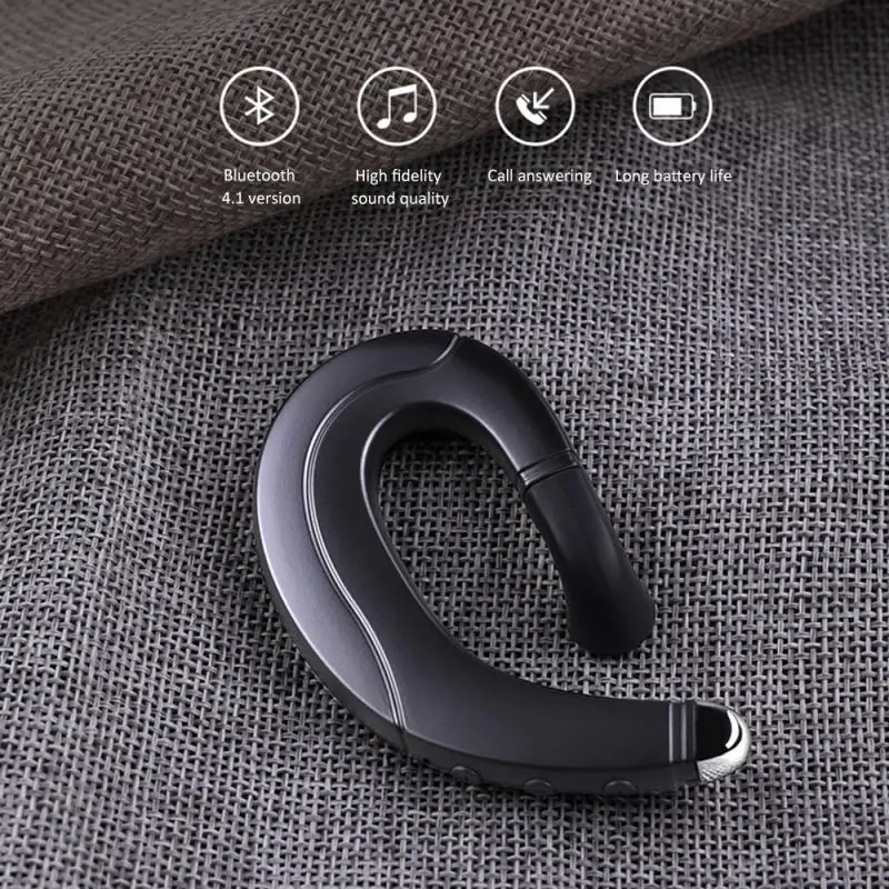 2020 NEW F88 Bone Conduction Bluetooth Headset Does Not Enter The Ear Driving Wireless Hanging Ear Mobile Phone Call Sport Sweat
