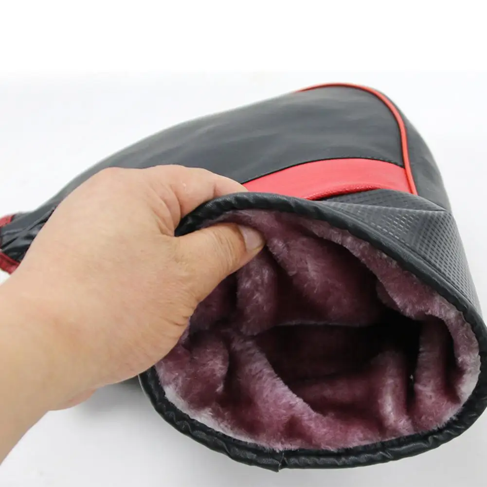 Motorbike/Scooter Hand Handlebar Gloves 35x28cm Winter Thicken Warmer Handlebar Grip Muffs Windproof With Reflective Strip