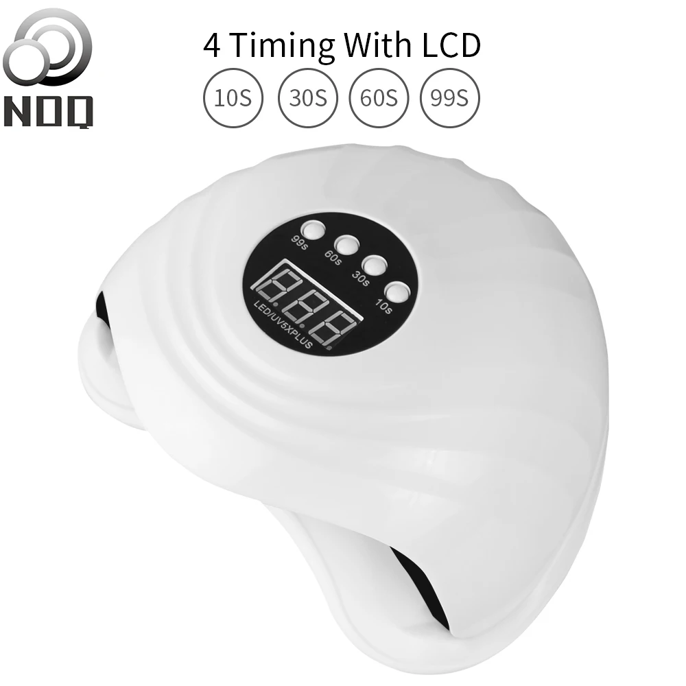 NOQ SUN 5X Plus Max72W высокомощный УФ светодиодный светильник для ногтей 36 шариков Сушилка для ногтей Ультрафиолетовая лампа для маникюра Гель-лак машина