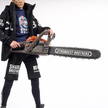 

1/6 Scale Chainsaw Tool Model Toys Scenes Gift Collection for 12 " Action Figure DIY