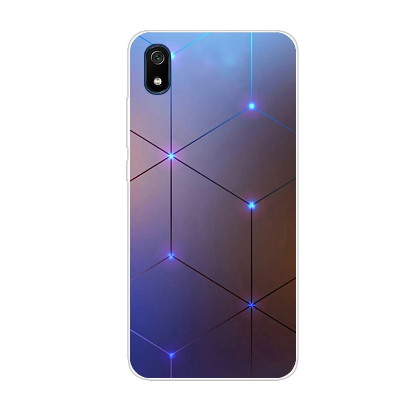 Небесно-голубой Чехол для Xiaomi Redmi 7A, чехол для Redmi 7A, мягкий силиконовый чехол для телефона, чехол для Xiaomi Redmi 7A 7 A Redmi7A Redmi7 Note 7, чехлы - Цвет: Небесно-голубой