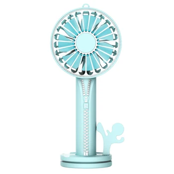 

Portable USB Mini Fan Table Top Adjustable 3 Speed Fan Rechargeable with Removable Power Bank Travel Cooler Mirror​