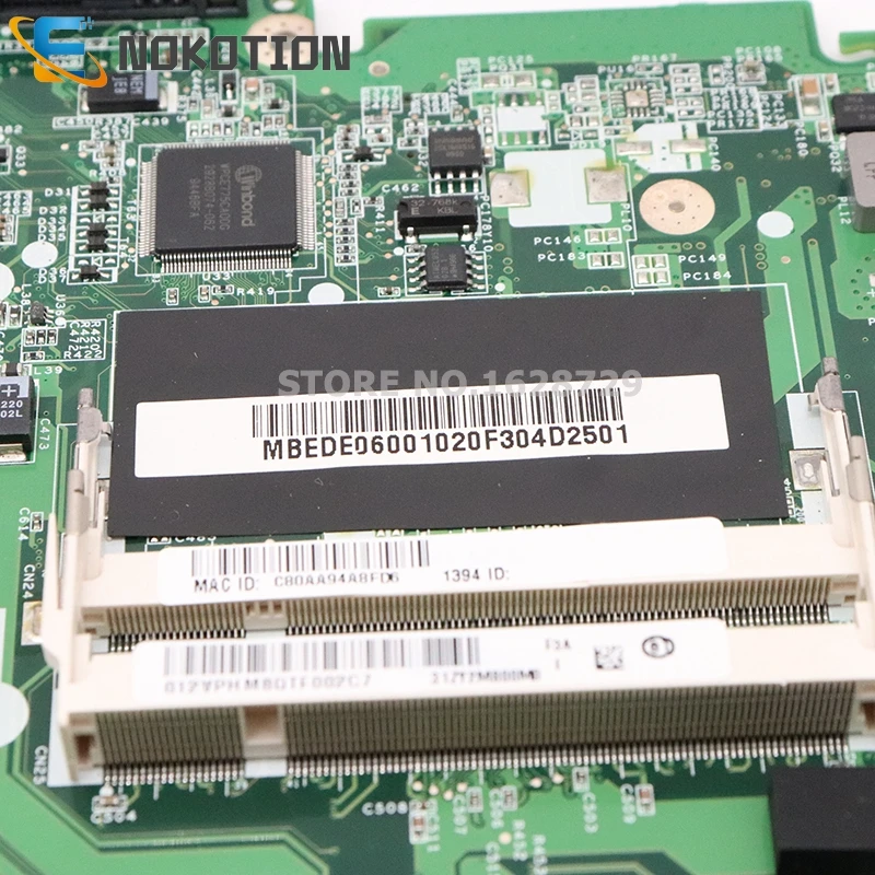 NOKOTION MBEDE06001 DA0ZY2MB6F1 для Acer asipre 7730 7330G материнская плата ноутбука GM45 DDR2 с графическим слотом Бесплатный процессор