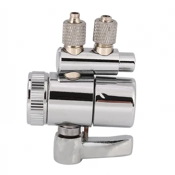 

Faucet Aerator Dual Diverter Adapter For Water Purifier Oral Stainless Steel Irrigator Accessories Valve Switch