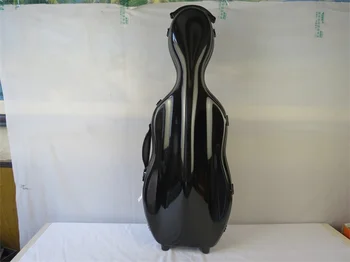 

Rare model,Nice adjustable hard glass fiber black Viola case 15"-17 inch