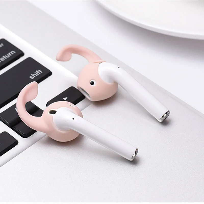 Для Airpods Силиконовые амбушюры мягкий колпачок для наушников чехол-накладка для Iphone 7 8 Air pods беспроводной bluetooth чехол для наушников