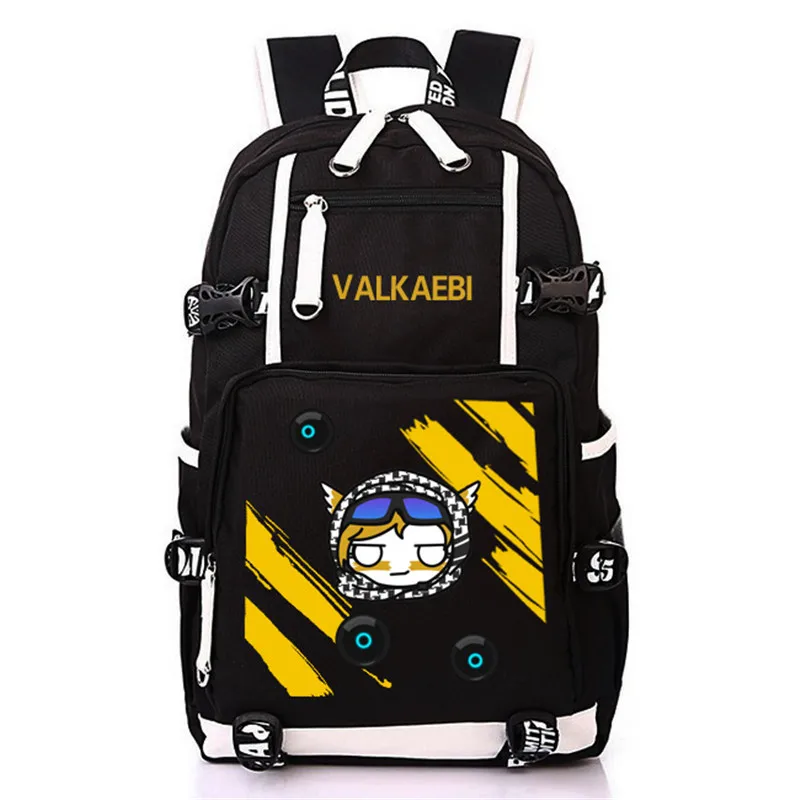 Тканевый рюкзак с изображением игры Rainbow Six Siege, школьная сумка для подростков, модный рюкзак, сумка для книг в стиле аниме, сумка для ноутбука для мужчин и подростков