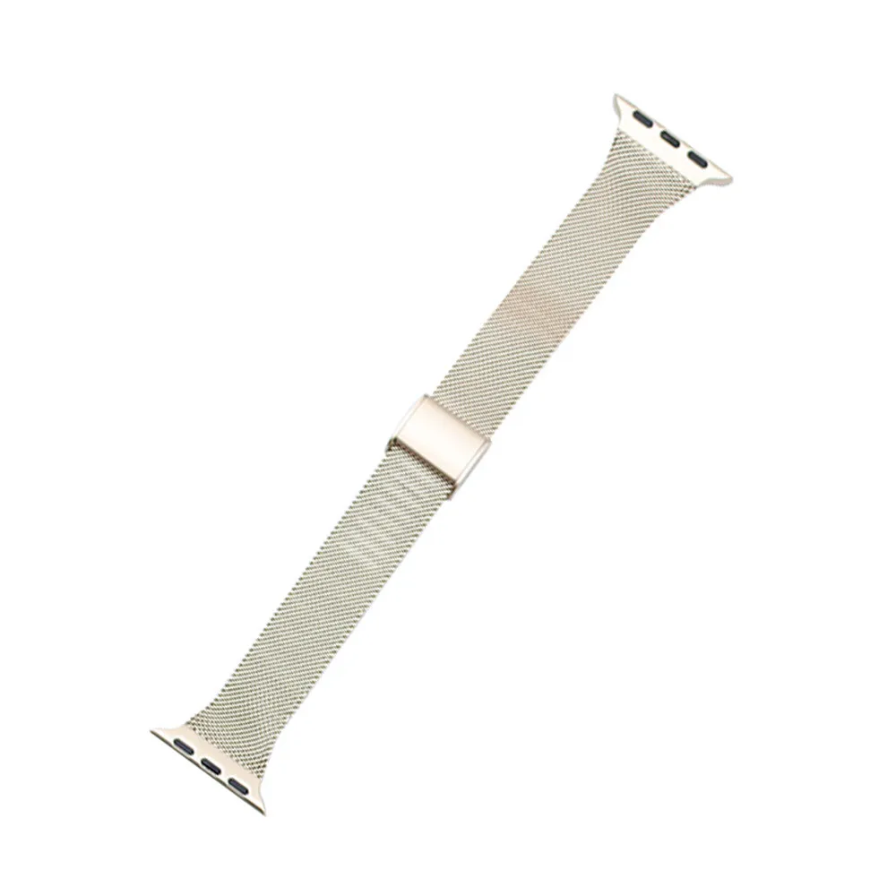 Миланская петля ремешок для часов для Apple Watch 38 мм 42 мм 40 мм 44 мм Тонкий браслет из нержавеющей стали ремешок для iwatch 1 2 3 4 5