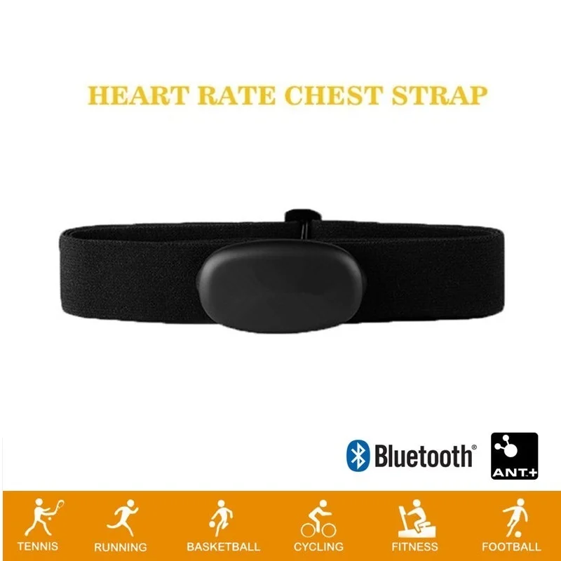 

Heart Rate Sensor Dual Mode ANT+Bluetooth 4.0 Sport Running Bike Heart Rate Monitor With Chest Strap For IGPSPORT GARMIN Bryton