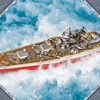 MMZ MODEL Piececool 3D Metal Puzzle P157 RICHELIEU BATTLESHIP DIY Assemble Model Kits Laser Cut Jigsaw toys gift for children 6