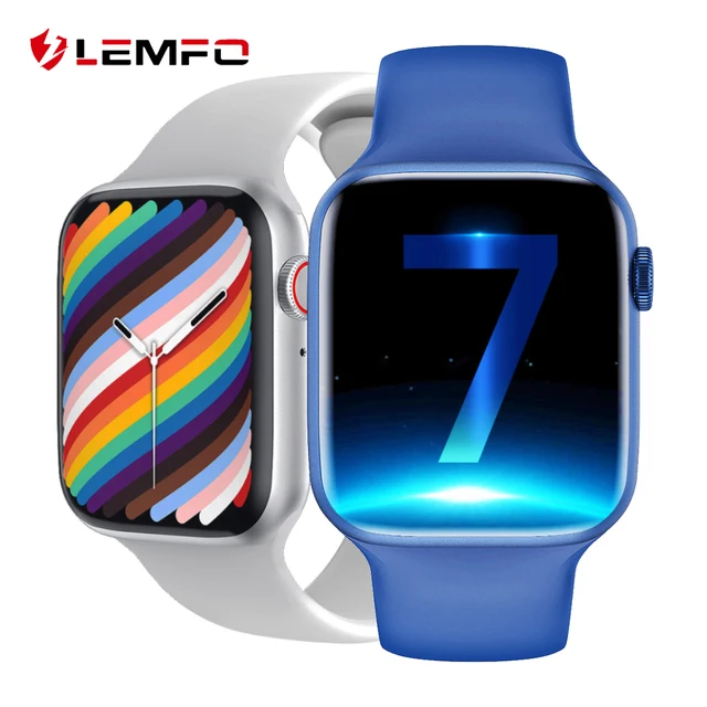 Lemfo-reloj inteligente Iwo 13 Pro W37 reloj inteligente hombre Llamada Bluetooth Imagen de la esfera personalizada Presión arterial Frecuencia cardíaca reloj inteligente mujer smartwatch Soporte para Android Ios 1