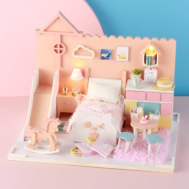princess dollhouse bed