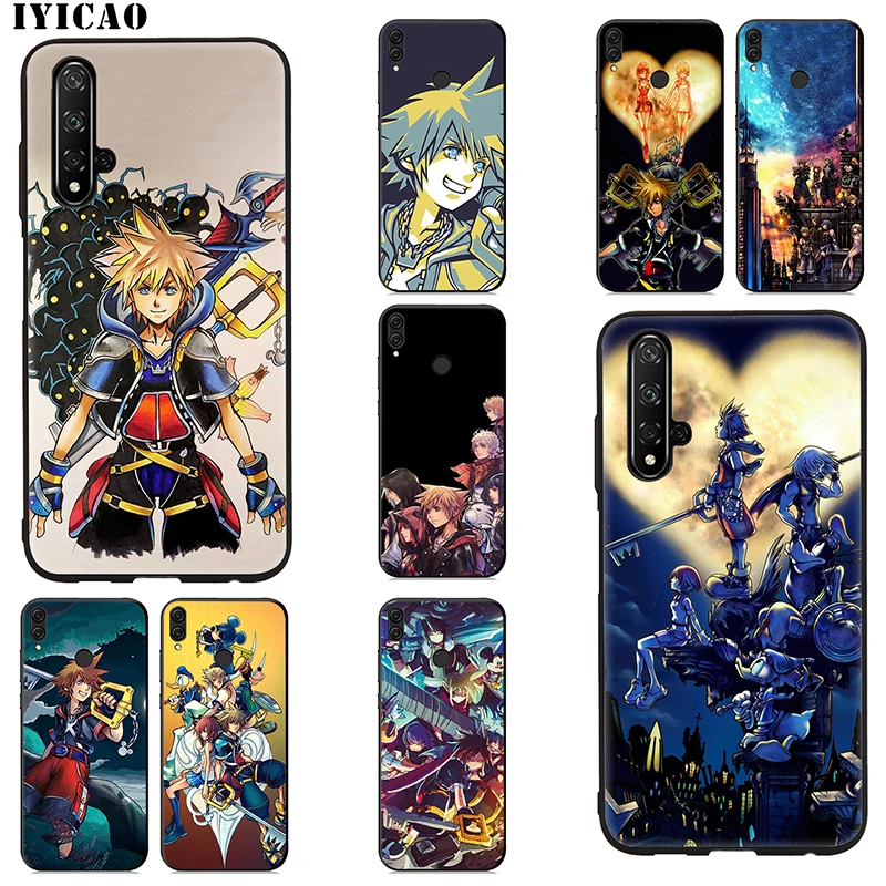 Мягкий чехол IYICAO Kingdom Hearts для huawei Honor 20 10 9 9X 8X 8C 7X 7C 7A 6A Lite Pro View Note Silicone | Мобильные