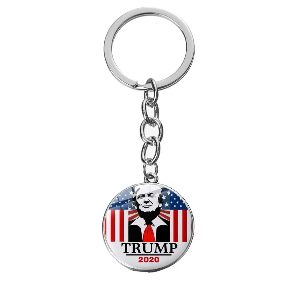 Style 35 SONGDA высокого класса Trump держать Америку большой брелок Дональд Трамп для президент памятный сплав автомобильный брелок ювелирные изделия - Цвет: Style 35