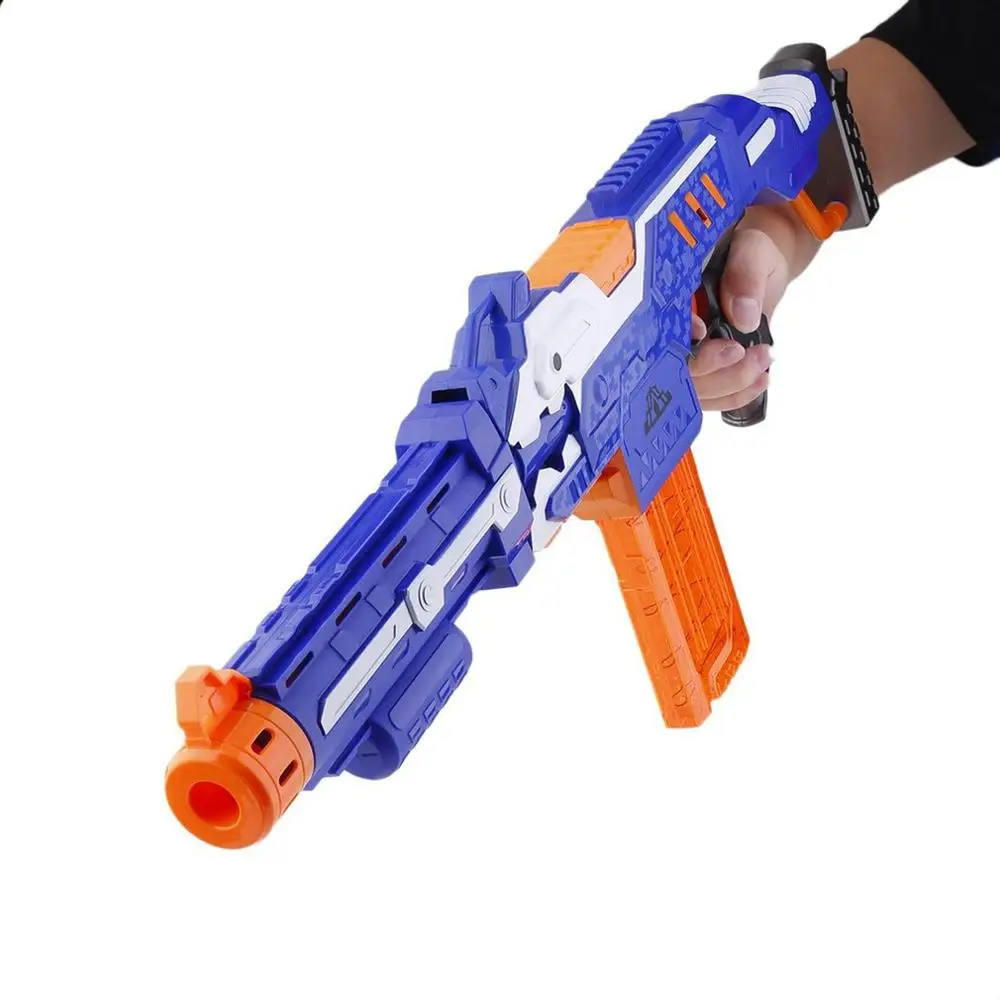 Электрический игрушечный пистолет nerf дартс пули пена безопасный присоска