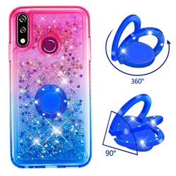 На Алиэкспресс купить чехол для смартфона slim quicksand bling phone shell for lg w10 w30 stylo 5 case dynamic glitter soft tpu back cover for lg q stylus stylus 4 case