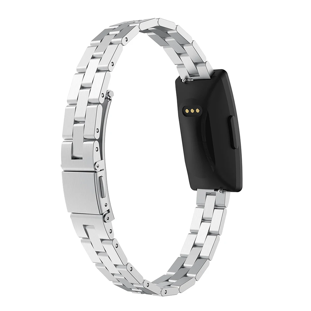 Сменный ремешок для Fitbit Inspire из нержавеющей стали, ремешок для часов, Роскошный Браслет для Fitbit Inspire HR Belt