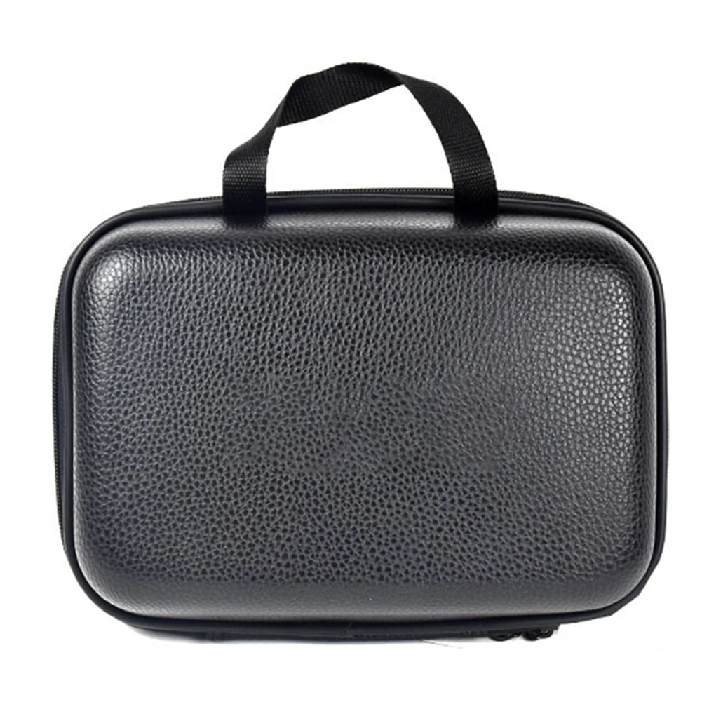 Стержень для хранения черного цвета с молнией Портативный Водонепроницаемый защитный Искусственная кожа против падения жесткий корпус износостойкий сумка для рыбалки на открытом воздухе