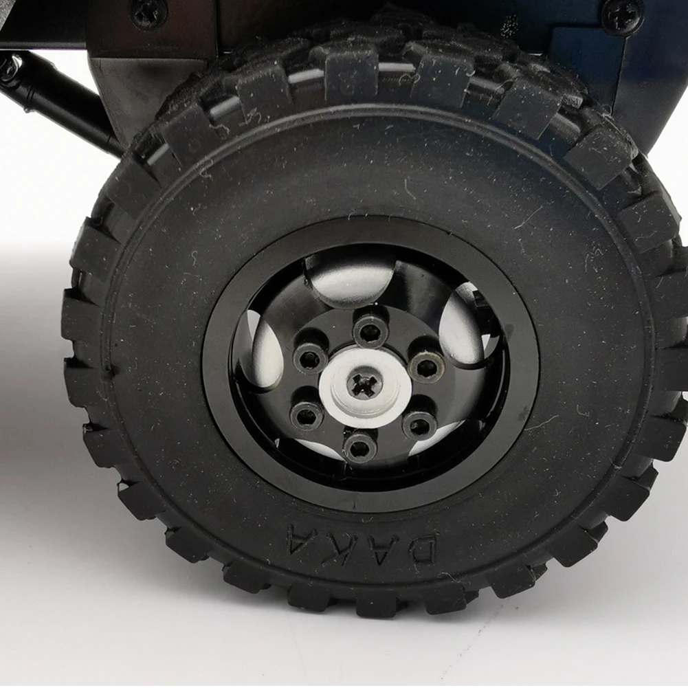 

Replacement Durable Spare Parts Metal Easy Install Rims Mini Wheel Hub Kit DIY Modification Tires Six-wheel Drive