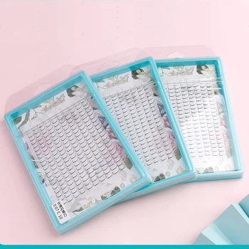 

200 cluster Premade Volume Fans 5d Lash Russian Volume Eyelash Extensions Pre made Lash Extension Faux Mink cilia soft nature