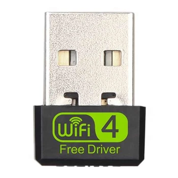 

MINI USB WIFI Adapter USB 2.0 for PC N150 Wireless Dongle Free Driver compatible with Windows XP 7 /8/10 MAC OS